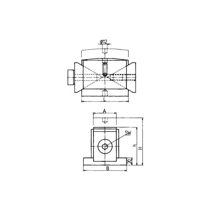 Spojovací klín HERKULES 125/100-125 mm AMF • Vtools.cz
