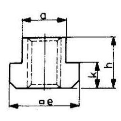 Matice pro T drážky D 508 M 20 x 22 Format • Vtools.cz