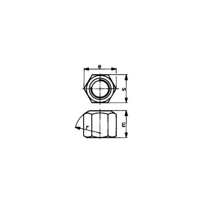 Šestihranná matice D 6330 - B M 10 / 17 Format • Vtools.cz
