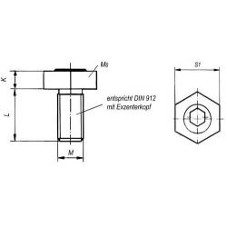 Svěrná svorka Excentr pro upínání před. M 4 IBT • Vtools.cz
