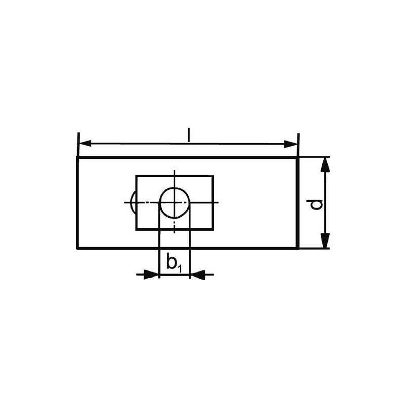 Upínací drápek se šroubem 17 x 16 mm Format • Vtools.cz