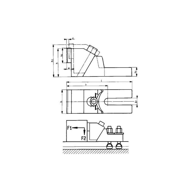 Univerzální upínací podložka 20 - 22 - 24 - 28 - 30 mm Format • Vtools.cz