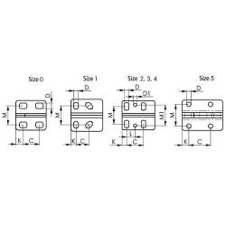 Horizontální svorka 6830 velikost  5 AMF • Vtools.cz