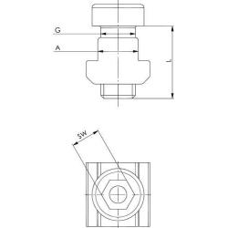 Upevňovací sada 7600BF-30 M12x14 AMF • Vtools.cz