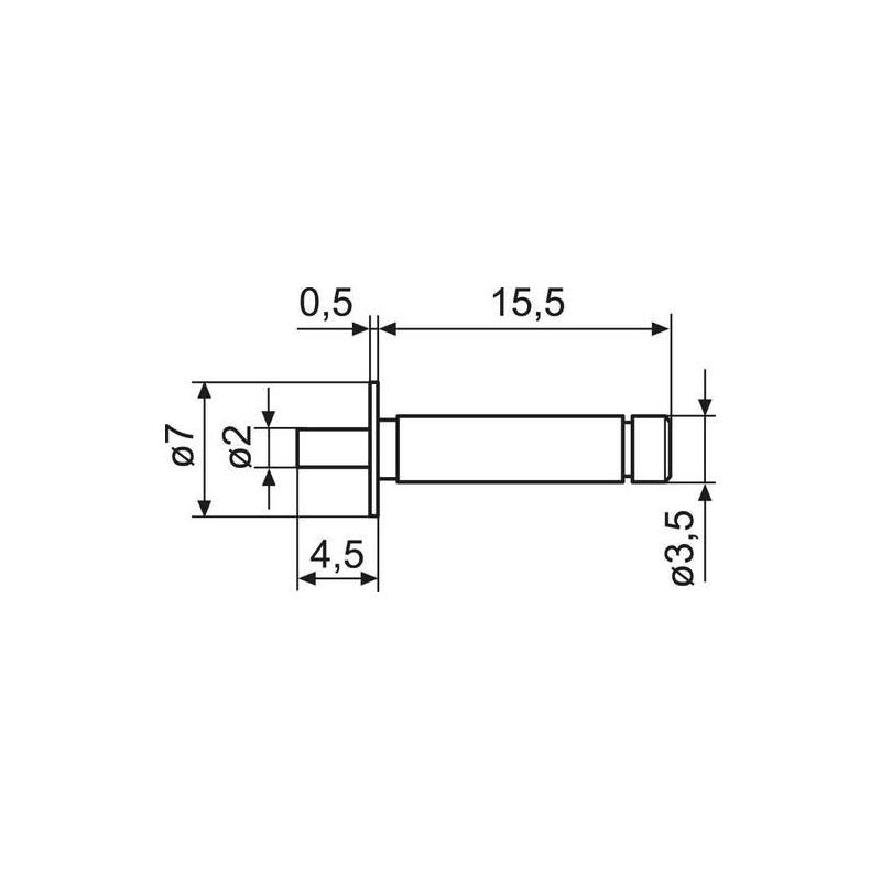 Měřicí vložka 40Ea 2x4 mm MAHR • Vtools.cz