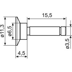 Měřicí vložka 40Et 11,3 mm MAHR • Vtools.cz