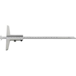 Posuvný hloubkoměr s dvojitým hákem 200 mm 1/50 FORTIS • Vtools.cz