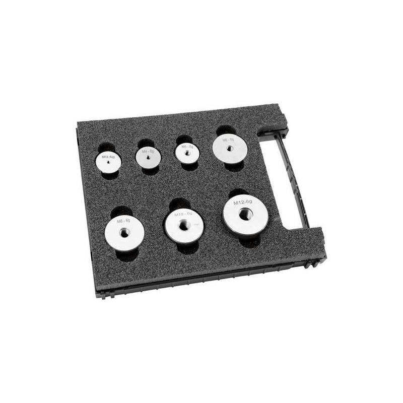 Sada - Závitový kalibr, kroužek - dobrý M3-M12 6g Format • Vtools.cz
