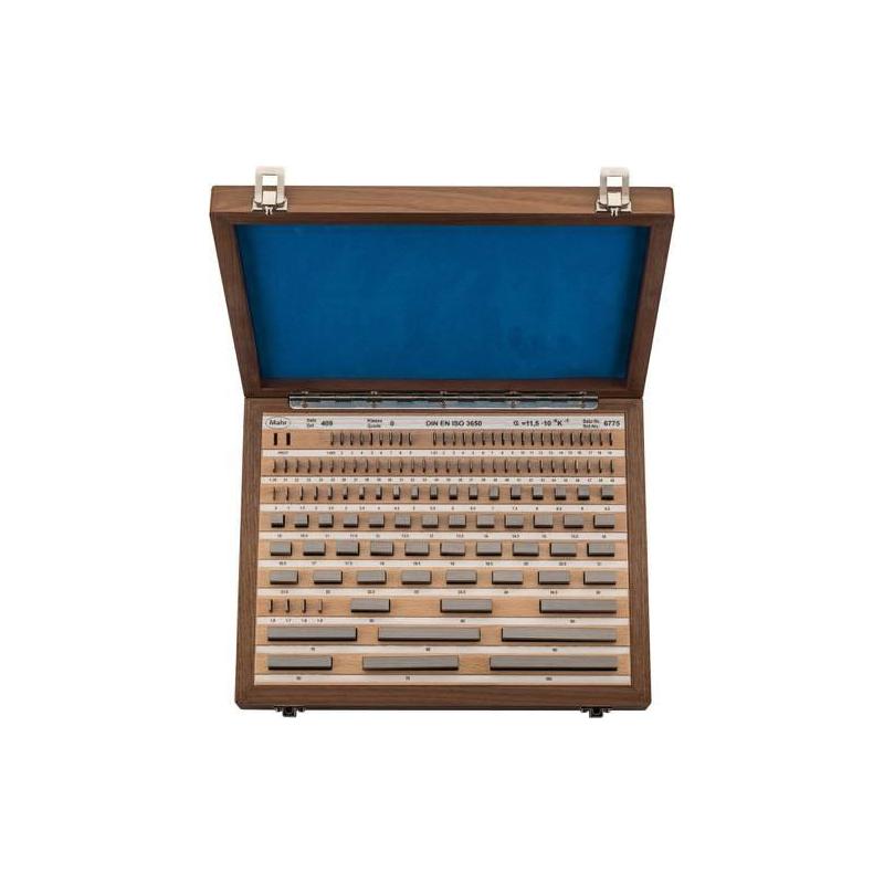 Sada paralelních základních měrek 32 ks ocel, třída přesnosti 0   MAHR • Vtools.cz