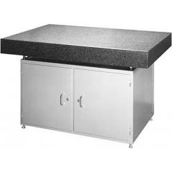 HITEC Tvrdá kamenná deska DIN876/0 se spodní skříňkou, 1600x1000x160 mm • Vtools.cz