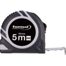 Svinovací metr 5mx19 mm INOX Format • Vtools.cz