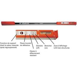 Vodováha z Al digitální 1,04-5,0 m Nedo • Vtools.cz