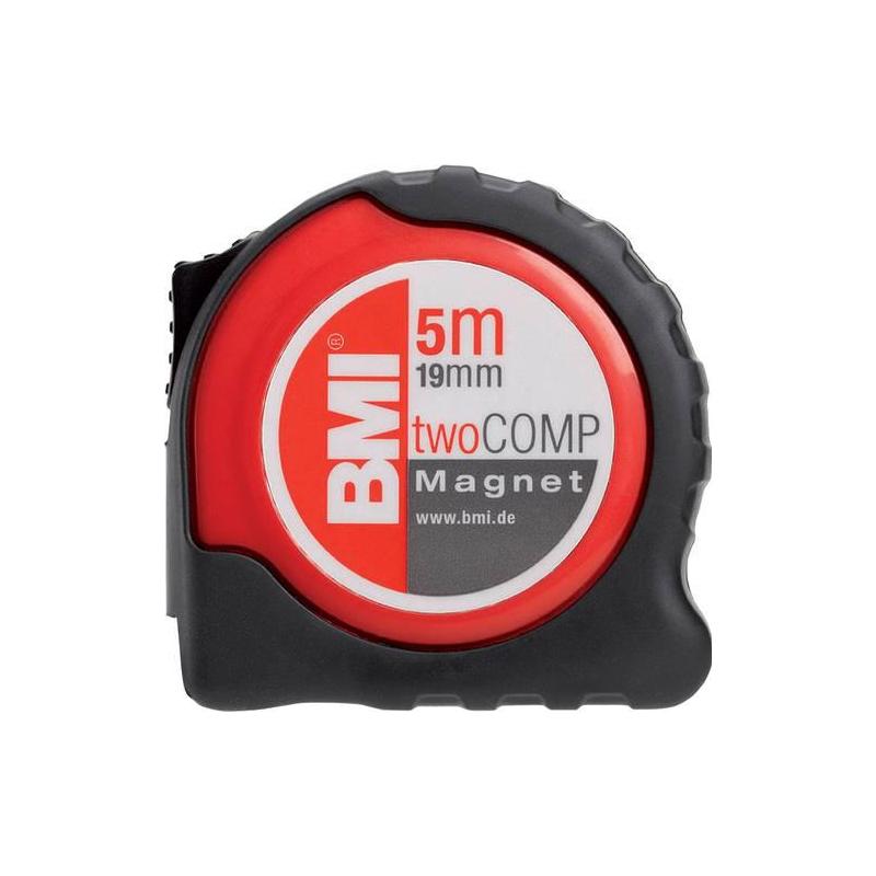 Svinovací metr dvoukomorový M 10mx25 mm BMI • Vtools.cz