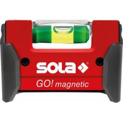 Magnetická mini vodováha Go Magnet Clip 7,5 cm Sola • Vtools.cz
