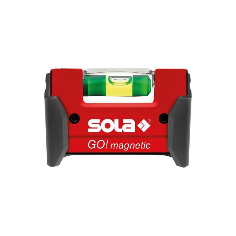 Magnetická mini vodováha Go Magnet Clip 7,5 cm Sola • Vtools.cz