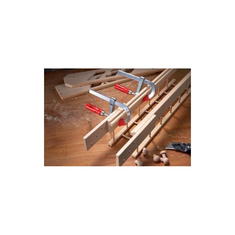 BESSEY Lehká šroubová svorka 200x50 mm ve tvaru U • Vtools.cz