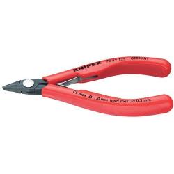 Kleště boční štípací na elektroniku 125 mm se špičatou hlavou KNIPEX • Vtools.cz