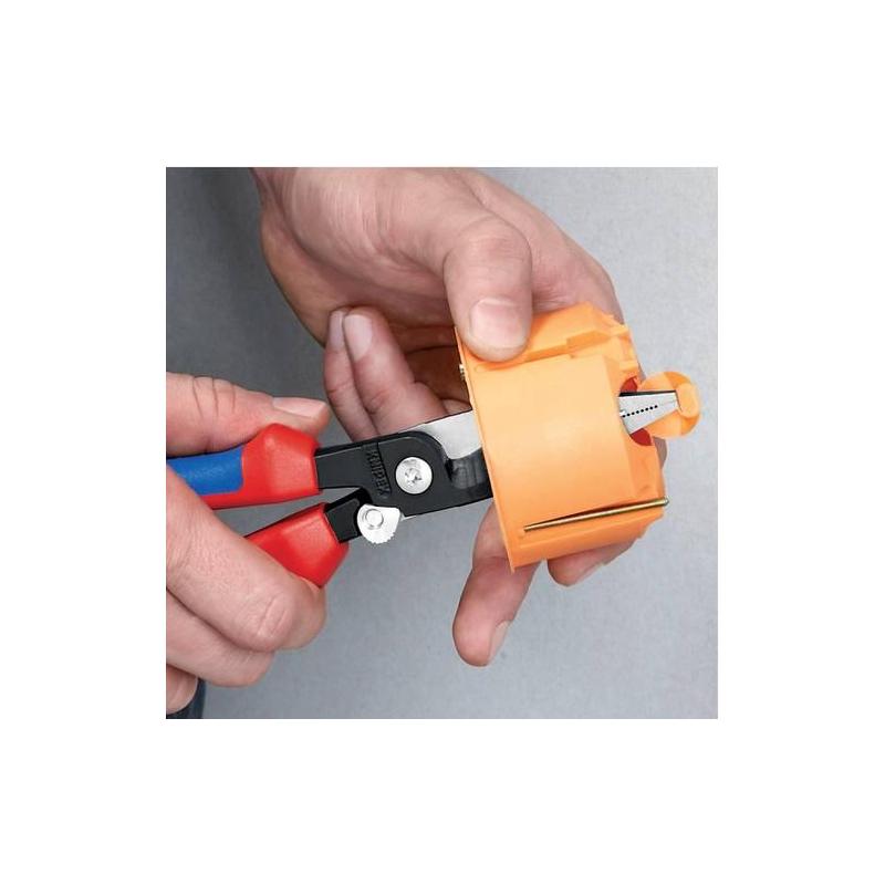 Kleště pro elektrikáře 200mm stříhací, odizolovací a lisovací , 2složková KNIPEX • Vtools.cz