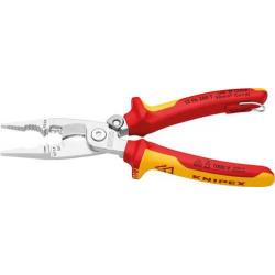 KNIPEX Elektromontážní kleště s upevňovacím okem 13 96 200 T • Vtools.cz