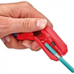 KNIPEX Ergo Strip odizolovací nástroj pro leváky , 16 95 02 SB • Vtools.cz