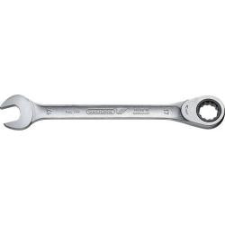 GEDORE Klíč očkoplochý s kroužkovou ráčnou 27 mm rovný • Vtools.cz