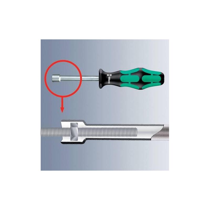 Šroubovák s nástrčným klíčem 6-hran 5mm WERA • Vtools.cz