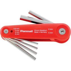 Sada nástrčných klíčů 2,5-10 mm Format • Vtools.cz