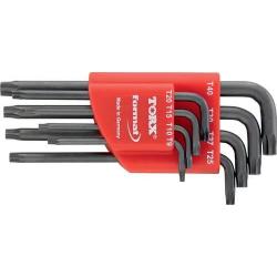 Sada úhlových šroubováků Torx 8 ks s otvorem Format • Vtools.cz