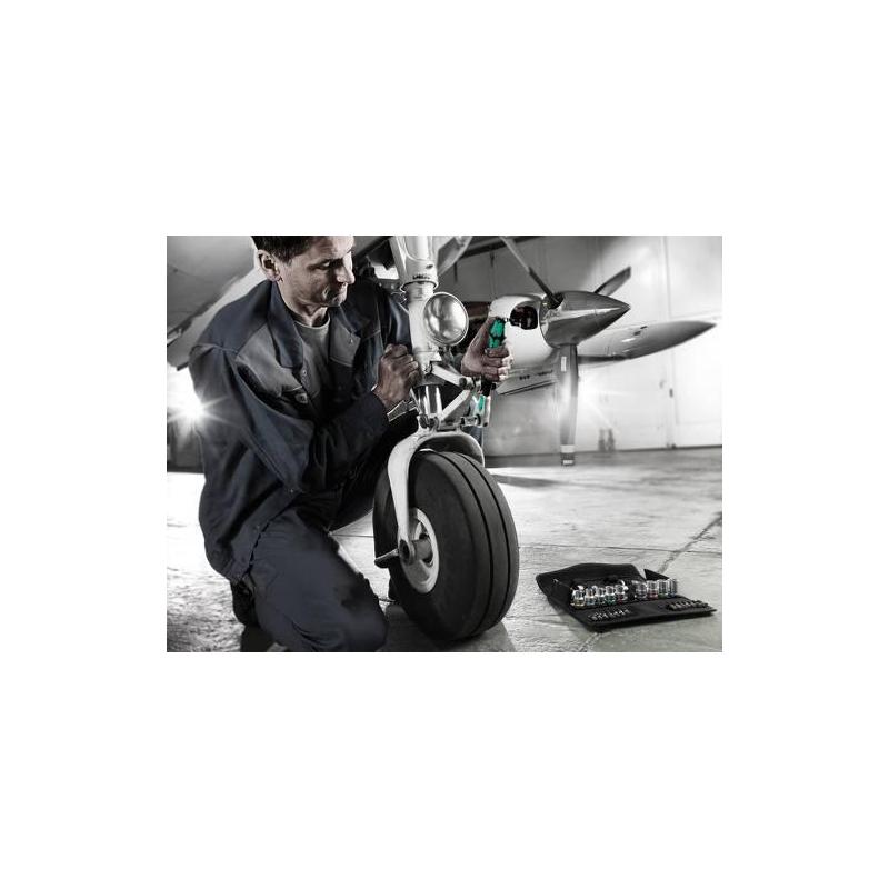 Sada rychloupínacích ráčen WERA 8100 SA All-in Zyklop s metrickým pohonem 1/4" 003755 • Vtools.cz