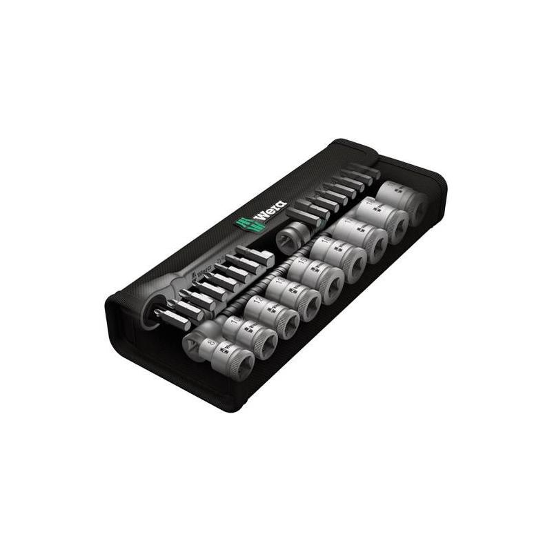 Sada nástrčných klíčů. 1/2" 28ks ZYKLOP push Wera • Vtools.cz