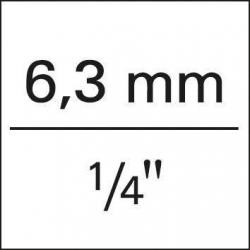 Format Šroubovací bitová hlavice 1/4" s vnitřním šestihranem, 4x60 mm • Vtools.cz