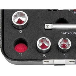 Sada nástrčných hlavic 3/8" 17ks Format • Vtools.cz