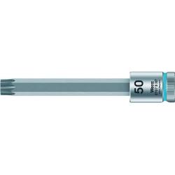 Zástrčný nástavec Torx T50x107 mm, s přidržovací funkcí, upínací část 3/8" Wera • Vtools.cz