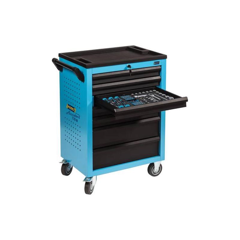 HAZET Dílenský vozík 178N-7 780x496x1035 mm 7 zásuvek • Vtools.cz