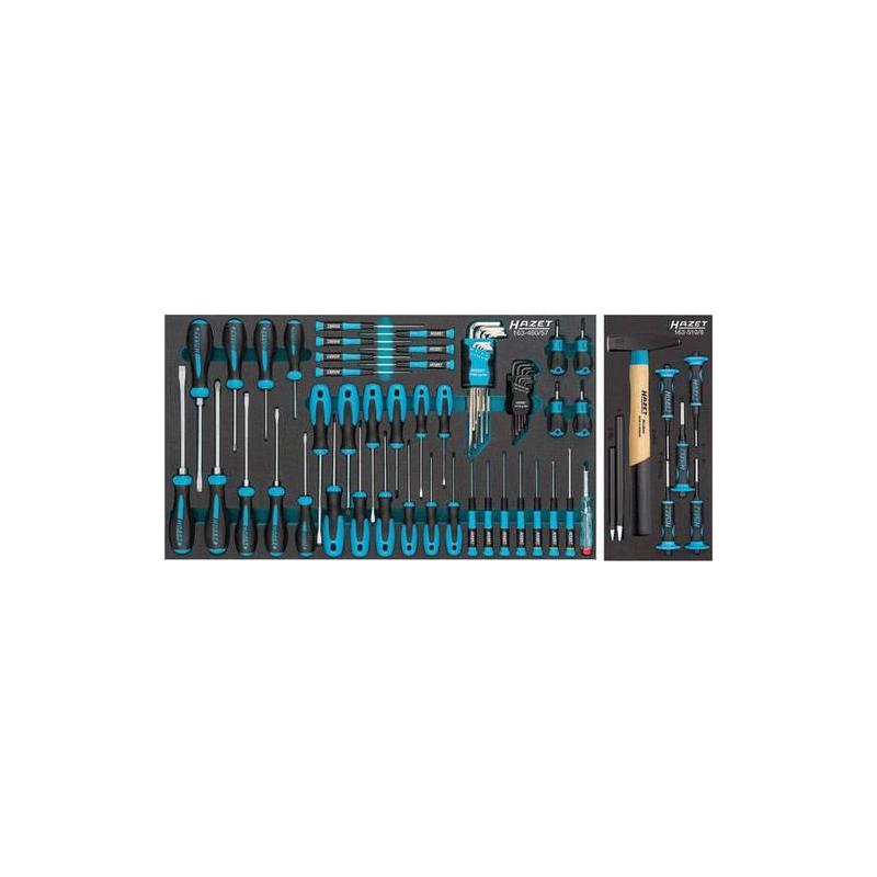 Dílenský vozík Hazet 179N xxL-7/340 s rozsáhlým sortimentem nářadí • Vtools.cz