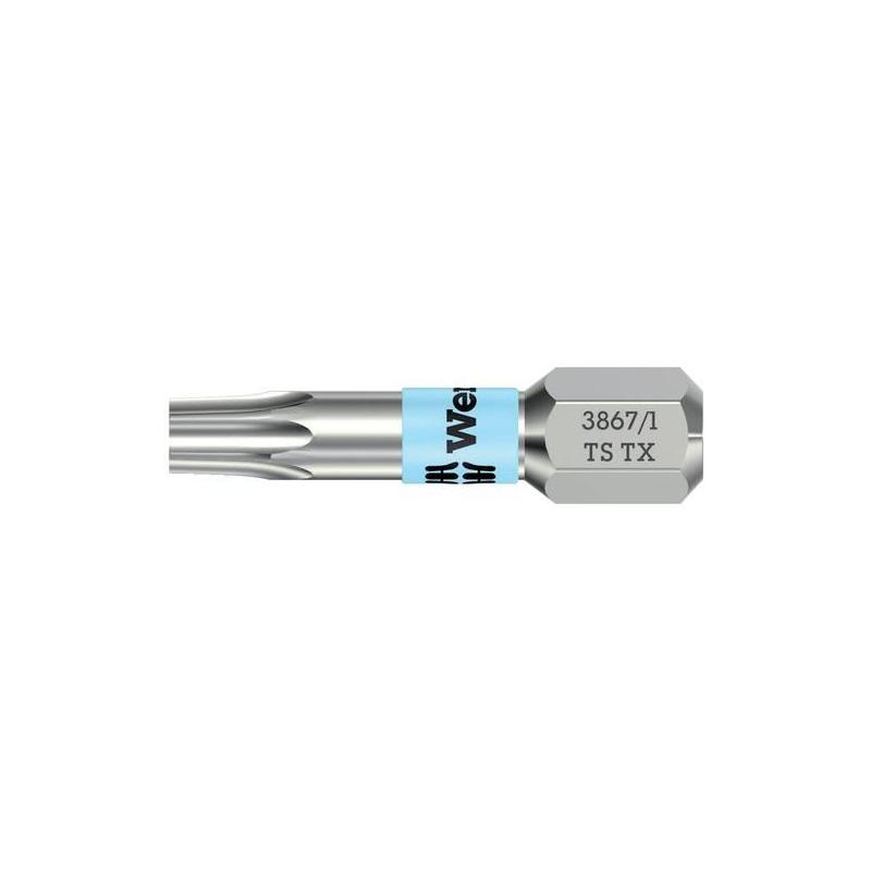BIT 1/4" DIN 3126 C 6,3 T 8x25 mm RUSTFR. WERA • Vtools.cz