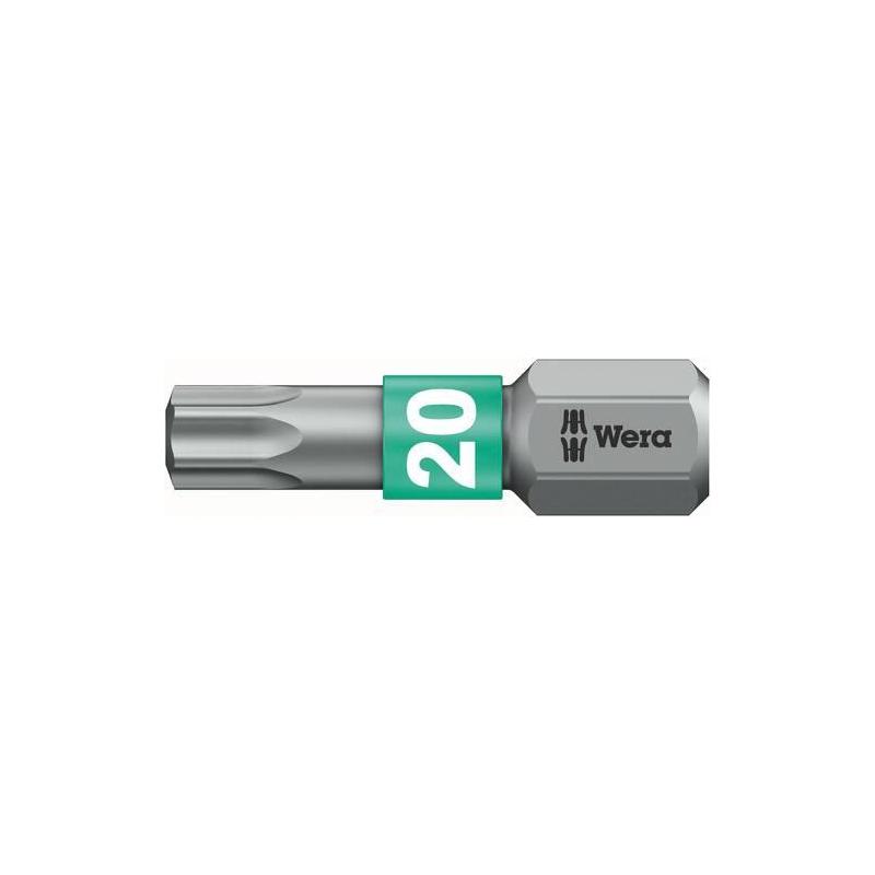 Bit 1/4" DIN3126 C6,3 T20x 25 mm BiTorsion Wera • Vtools.cz