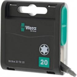 Bit box 20 H T20x 25 mm box 20 Wera • Vtools.cz
