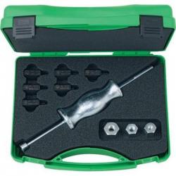 Sada posuvných kladiv M3-4-5-6-8-10 Kukko • Vtools.cz