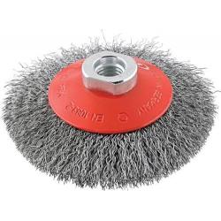 Kuželový kartáč ocelový drát M14 100x0,30 mm gew. Format • Vtools.cz