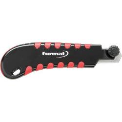 Řezací nůž se zásobníkem 18 mm 6 čepelí Format • Vtools.cz