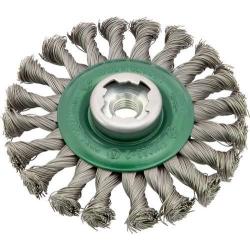 Kulatý kartáč x-LOCK INOX 125 mm s uzly Osborn • Vtools.cz