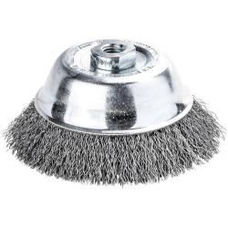 LESSMANN hrncový kartáč ocelový drát krimpovaný 65x0,35 mm • Vtools.cz