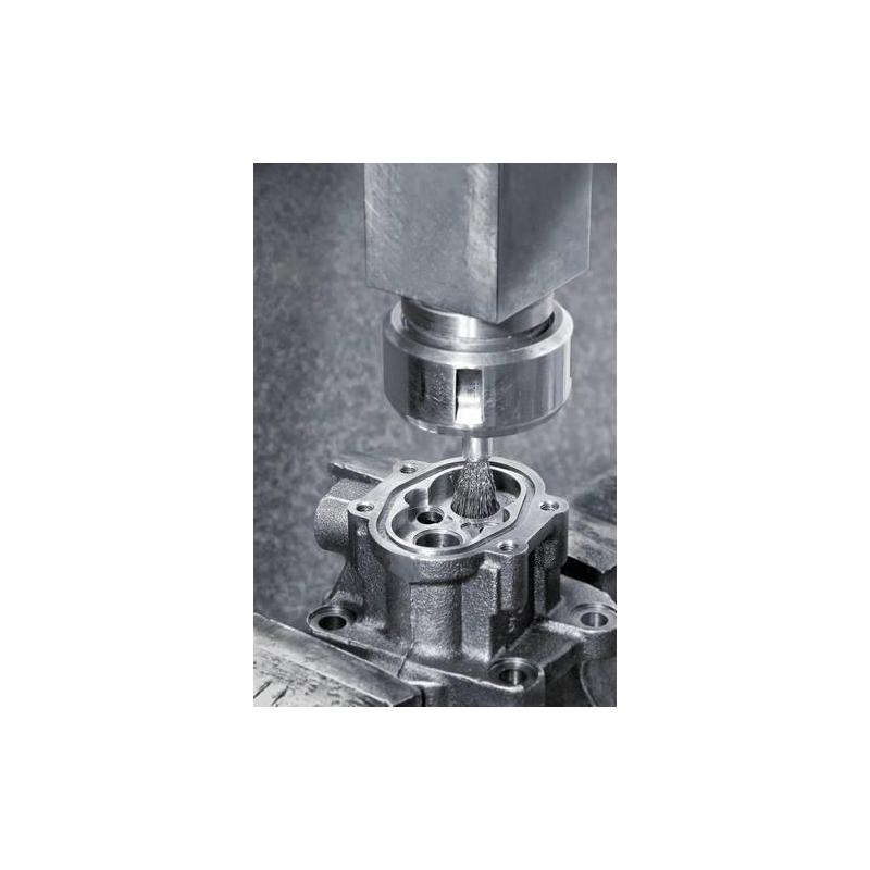 LESSMANN Kartáčový ocelový drát krimpovaný 12x20/120x0,3 mm • Vtools.cz