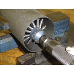 LESSMANN kartáč ocelový drát uzlový 19x28/72x0,35 mm • Vtools.cz