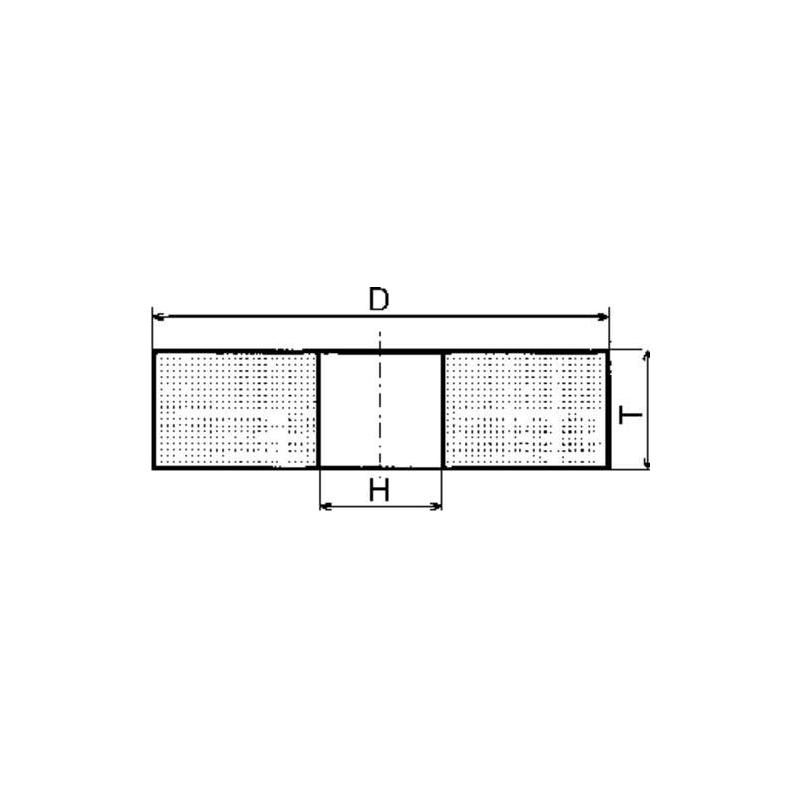 Brusný kotouč NK K60 200x25x32 mm Müller • Vtools.cz