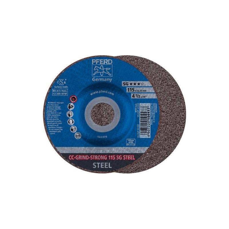 Brusný kotouč CC-Grind 115 mm STRONG-STEEL Pferd • Vtools.cz