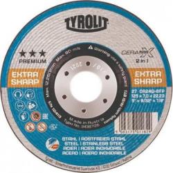 Brusný kotouč CERABOND 115x7 mm CA24Q-BFK Tyrolit • Vtools.cz