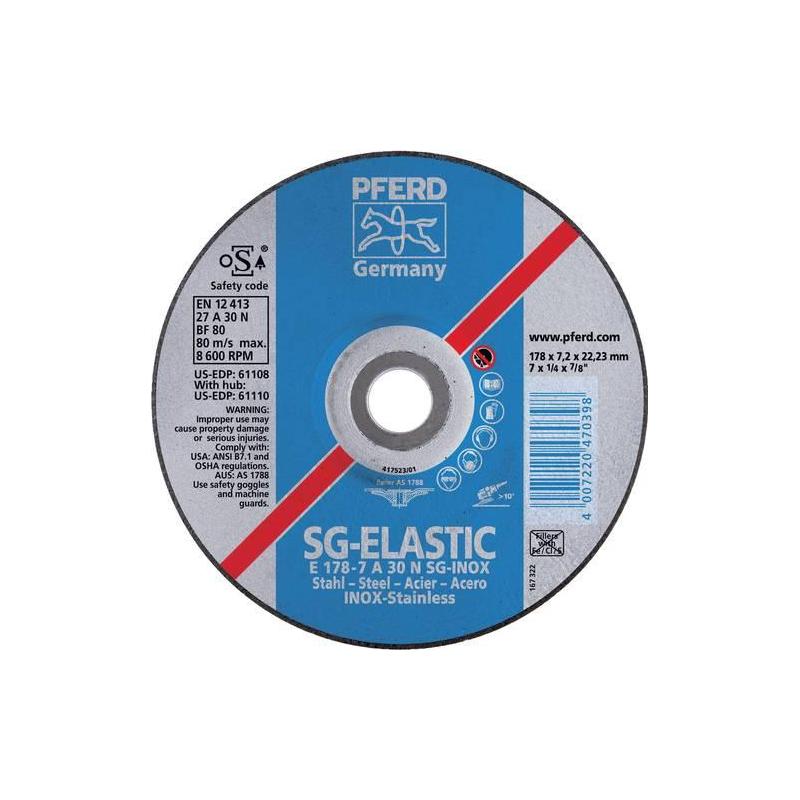 Kotouč A30NSG V2A125x7,2 mm s klikou Rüggeberg • Vtools.cz