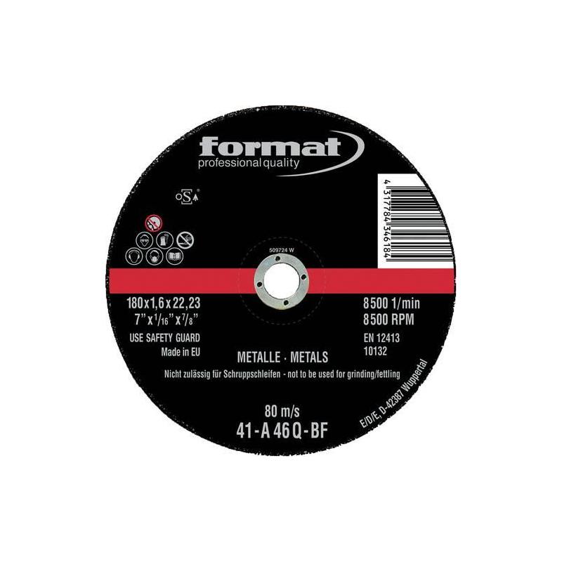 Odřezávací kolečko f. Ocel 230x1,9 mm rovná Format • Vtools.cz